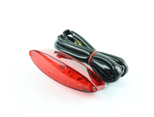 K&S Universal Rear Tail Taillight Back Brake Light Assembly 25-6605S 2688