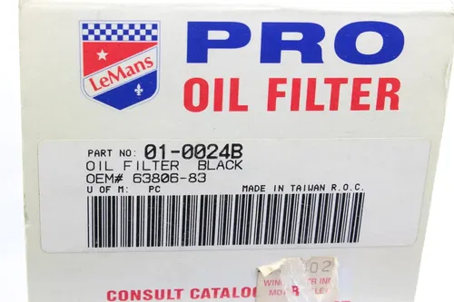 Genuine LeMans Pro Series Harley-Davidson Oil Filter 01-0024B 63806-83 2688