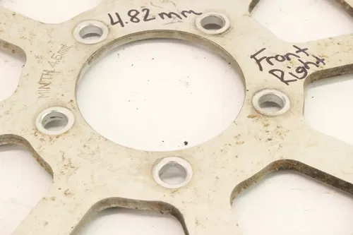 2001 Suzuki Gsxr600 Right Front Brake Disc Rotor c4610