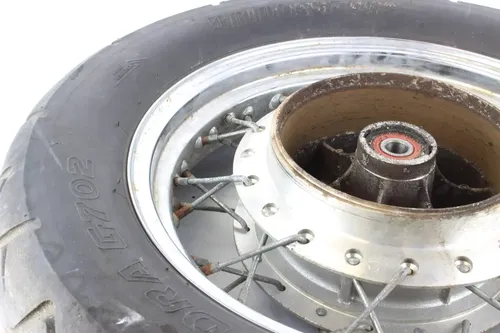 02 Kawasaki Vulcan 500 Rear Back Wheel Rim 3.00X15 41025-0058 4526