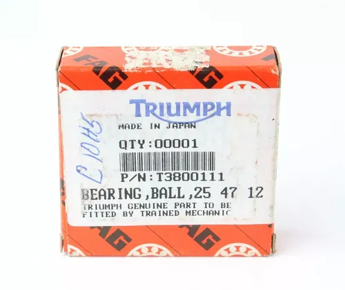 Fag Triumph Speedmaster Ball Bearing 25 47 12 T3800111 2688