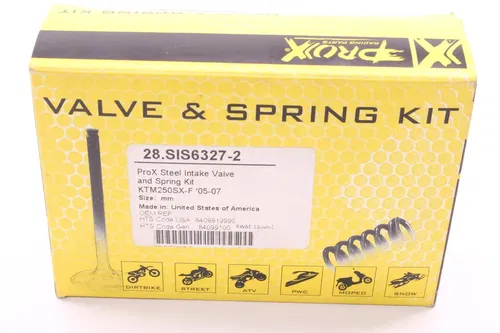 Pro X 05-07 KTM 250 SXF Intake Valve & Spring Set Pair 28.SIS6327-2