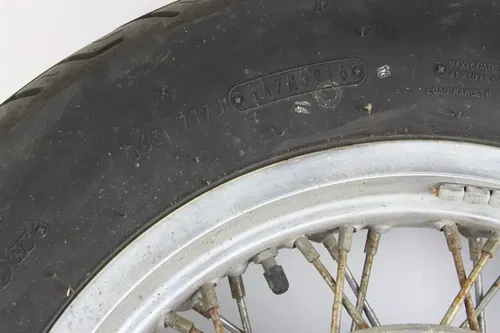 1986 Suzuki Intruder 700 Vs700glep Gle Rear Back Wheel Rim c1724