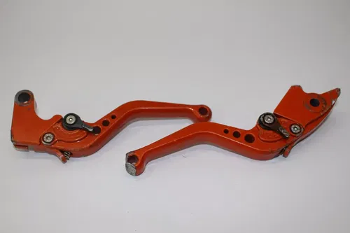 03-16 Honda Cbr600rr Left Right Clutch Brake Levers DAMAGE 0053