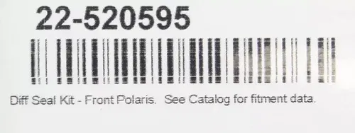 Polaris Front Differential Seal Kit 2688