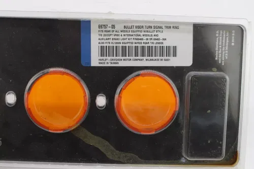 Harley-Davidson Bullet Visor Turn Signal Trim Ring k2688
