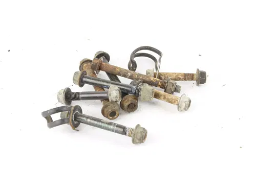 1983 Suzuki Sp100 Engine Motor Mount Stay Brackets Set r1379