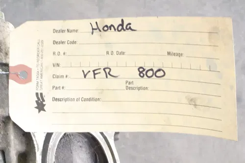 2002 Honda Interceptor 800 Vfr800 Engine Motor k0545