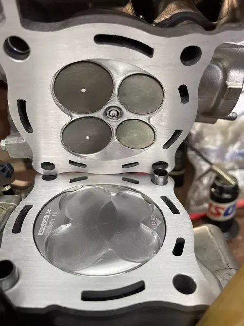 Yz250f Crf250r Kx250f Rmz250 Top End Rebuild - Piston Cam Chain Intake Valves