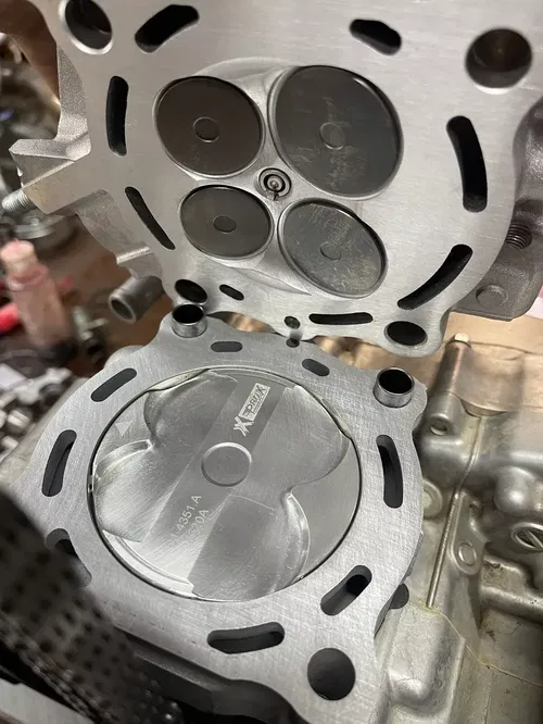 Yz250f Crf250r Kx250f Rmz250 Top End Rebuild - Piston Cam Chain Intake Valves