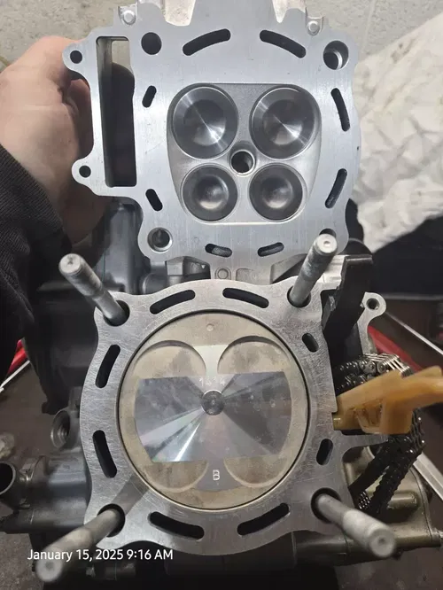 Yz250f Crf250r Kx250f Rmz250 Top End Rebuild - Piston Cam Chain Intake Valves