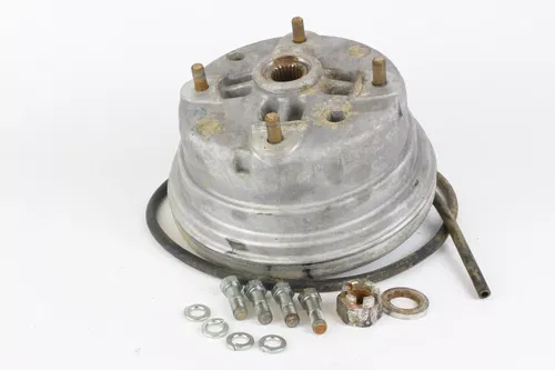 1987 Kawasaki Bayou 300 Right Rear Brake Drum Hub Assembly 9279