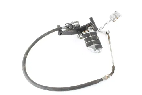 2002 Kawasaki Vulcan 500 Right Front Foot Rest w/ Brake Pedal 34003-1438 4526