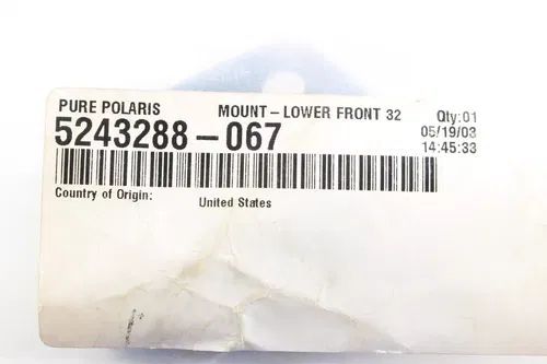 OEM Polaris Magnum Front Lower Engine Motor Mount 5243288-067 2688