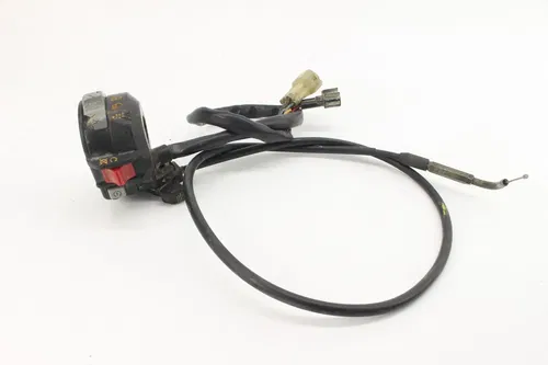 2004 Yamaha Raptor 660r Left Handle Handlebar Control W/ Choke Cable k2177