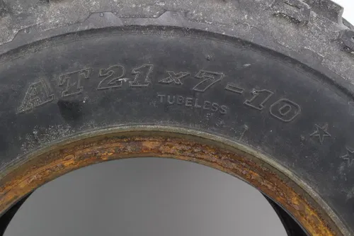 2007 Yamaha Raptor 350 Yfm350r Front Tire Pair AT21x7-10 k9674