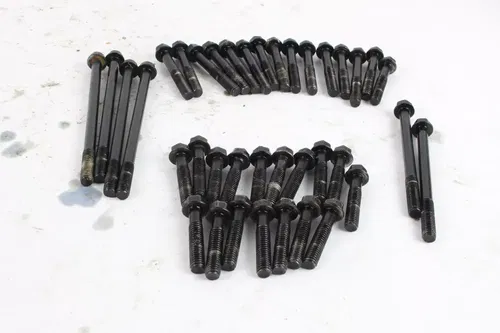 2002 Kawasaki Mojave 250 Ksf250a Oem full case bolt set p4465