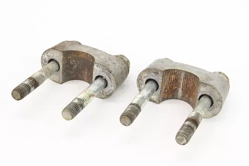 2005 Kawasaki Brute Force 650 Handlebar Handle Clamps Mounts 1783
