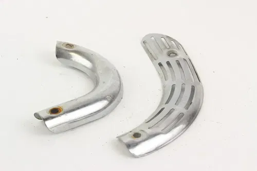 1983 Honda CT50 Left Right Muffler Exhaust Pipe Covers Heat Shields Guards G7248