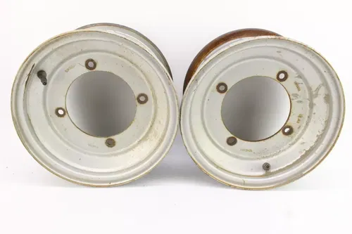 2007 Yamaha Raptor 350 Yfm350r Front Wheel Rim Pair 10x5.5AT k9674
