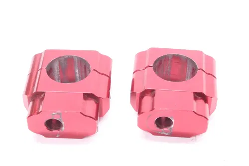 Space Moto Universal 1 1/8 Fat Bar Handlebar Handle Clamps Mounts