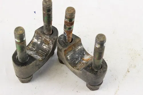 2001 Suzuki Quadrunner 250 Ltf250 2x4 Handlebar Handle Clamps Mounts c0514
