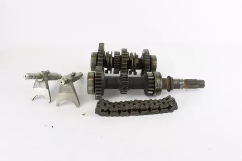 1999 Polaris Sportsman 335 4x4 Engine Transmission Shift Forks & Drum c9545