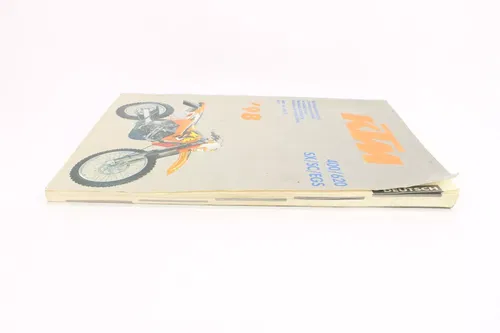 1998 Ktm 620 400 SX SC EGS Original Owners Manual Book 9681