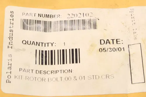 2000-01 Victory V92sc Brake Rotor Bolts k2688