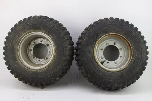 2000 E-ton Txl50 Rear Back Wheels Rims W Tires 16x8-7 H5639