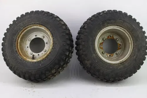 2000 E-ton Txl50 Rear Back Wheels Rims W Tires 16x8-7 H5639
