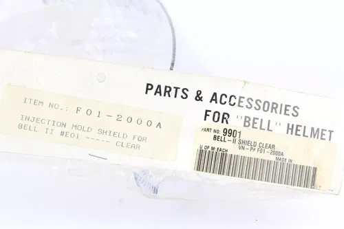 Bell Clear Helmet Visor Face Shield F01-2000A 2688