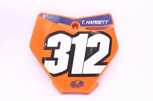 2014 Ktm 450 Sxf Front Plate Number Cover Fairing Cowl r1593