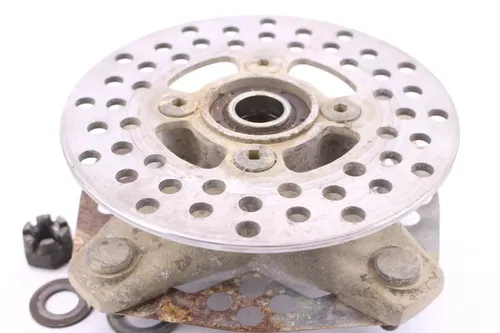 2004 Yamaha Yfz450 Oem Front Wheel Right Or Left Hub W Rotor And Lug Nuts S8978