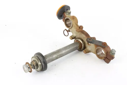 1983 Suzuki Sp100 Front Forks Clamp Lower Triple Tree Stem r1379
