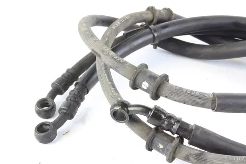 2002 Honda Interceptor 800 Rear Back Brake Hose Fluid Line Pair r0545