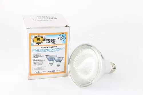 Heavy Duty Spiral Compact Fluorescent Light Bulb 15w Par 30 CAS515 2688
