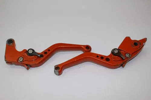 03-16 Honda Cbr600rr Left Right Clutch Brake Levers DAMAGE 0053