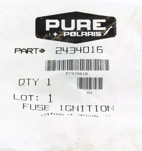 OEM Polaris Ranger Sportsman Ignition Fuse Qty 2 2434016 2688
