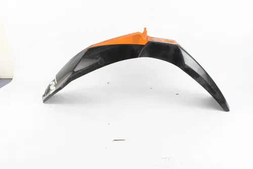2008 Ktm 505 Sxf Black Oem Orange Front Wheel Fender Cowl Fairing p7959