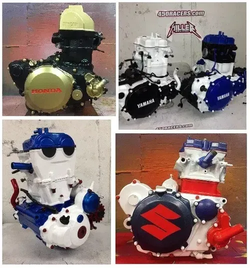 YZ250F RMZ250 CRF250R KX250F Engine Motor Rebuild Service - Miller ATV & cycle