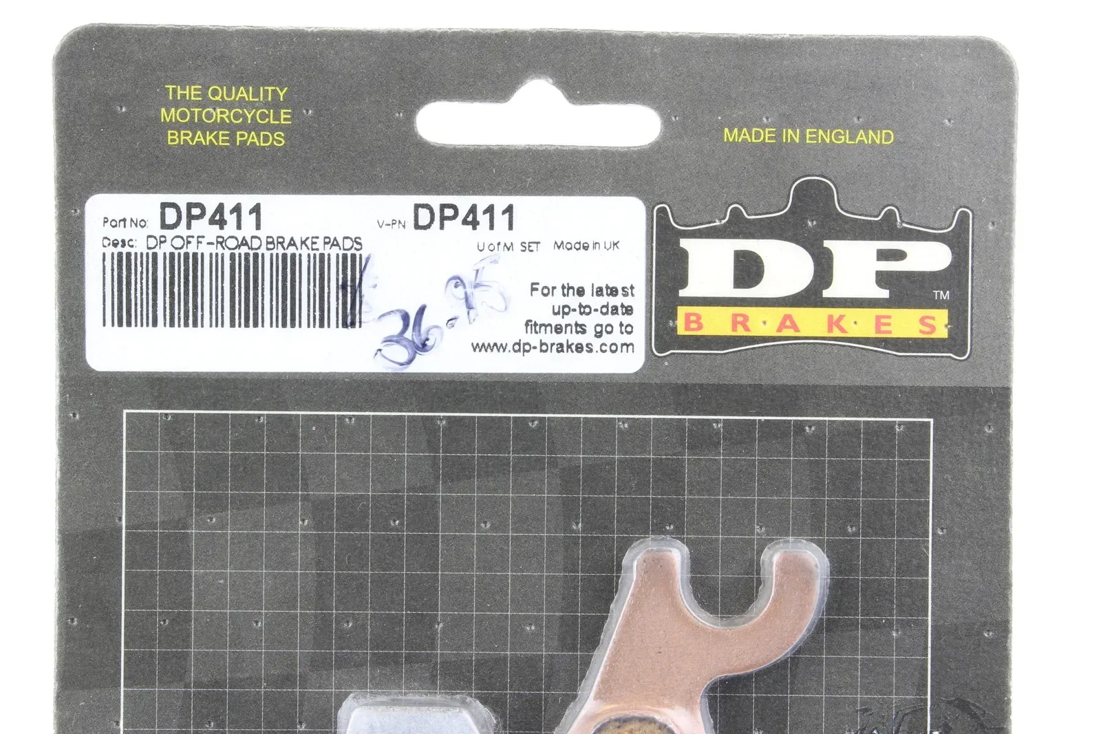 DP Sintered Kawasaki Triumph Brake Pads DP411 2688