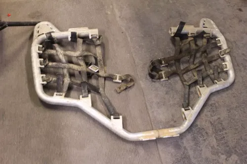2004 Honda Sportrax Trx450r Aftermarket Nerf Bars Left Right Foot Rest S8069