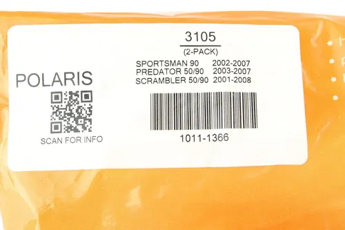 Polaris Sportsman 90 Predator 50 90 Scrambler 50 90 No-Toil Air Filter 3105 2688