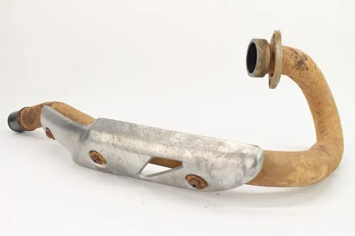 2003 Suzuki Quadsport Z400 Exhaust Header Pipe W Heat Shield Guard Cover W 1682