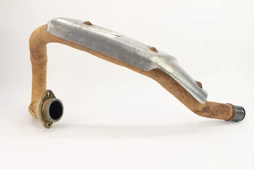 2003 Suzuki Quadsport Z400 Exhaust Header Pipe W Heat Shield Guard Cover W 1682