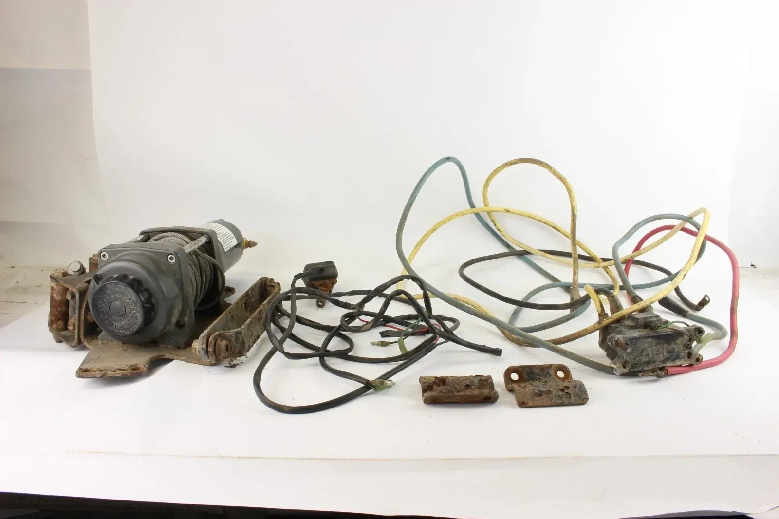 2006 Kawasaki Brute Force 750 Kvf750c 4x4i Winch With Cables c4462