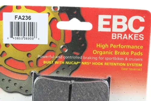 EBC High Performance Organic Triumph Brake Pads FA236 2688