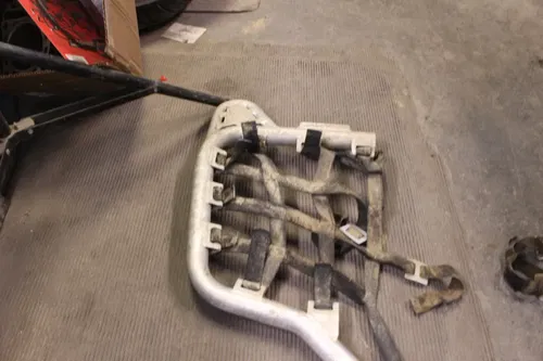 2004 Honda Sportrax Trx450r Aftermarket Nerf Bars Left Right Foot Rest S8069