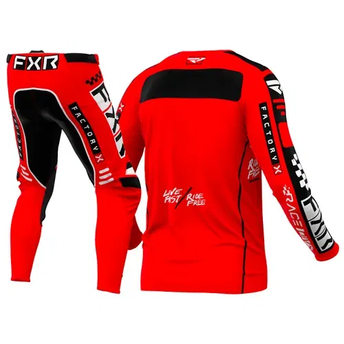 2024 FXR Gear Combo - FXR Podium Red - L / 34